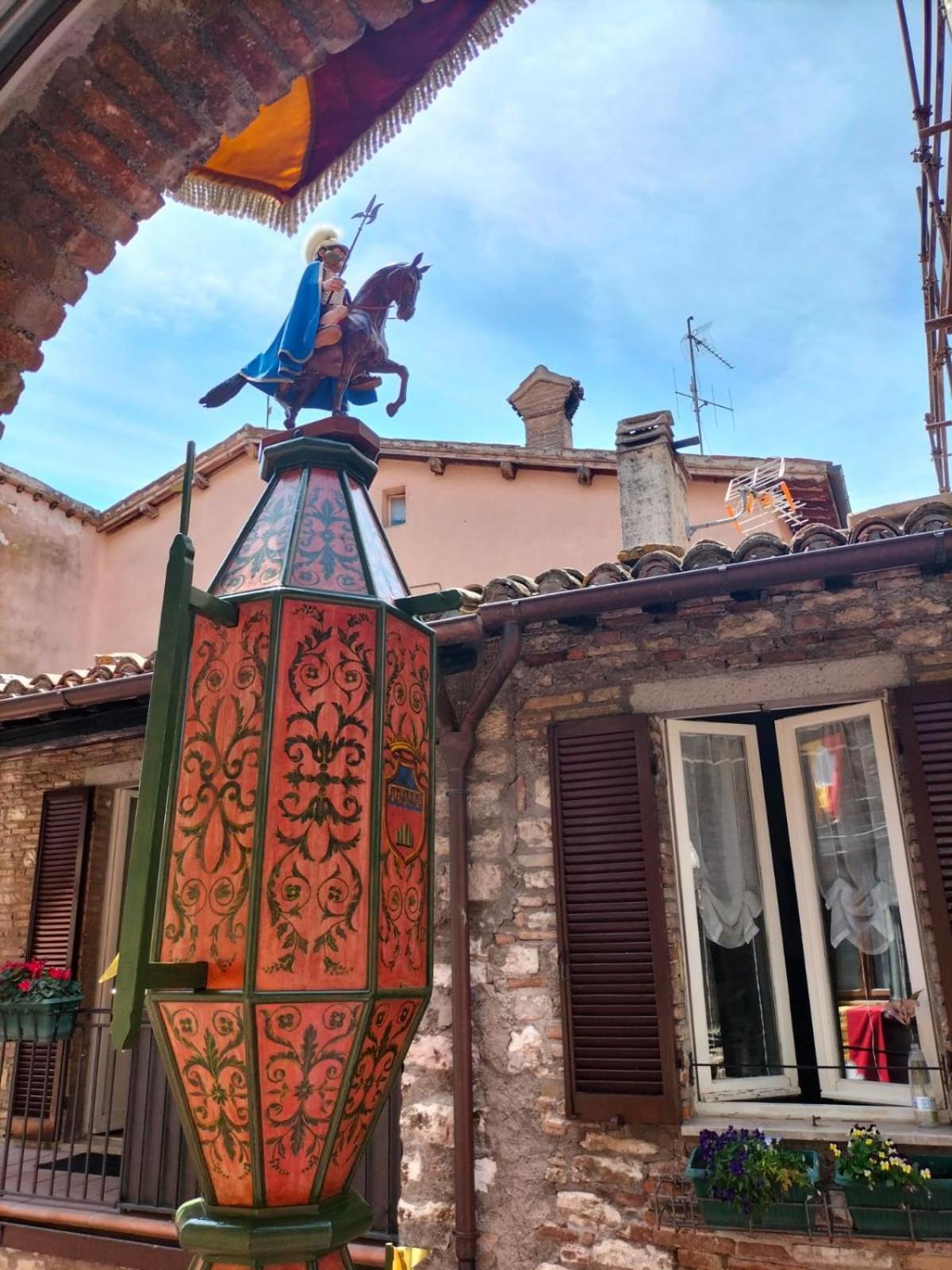 Casa La Rosa Daire Gubbio Dış mekan fotoğraf