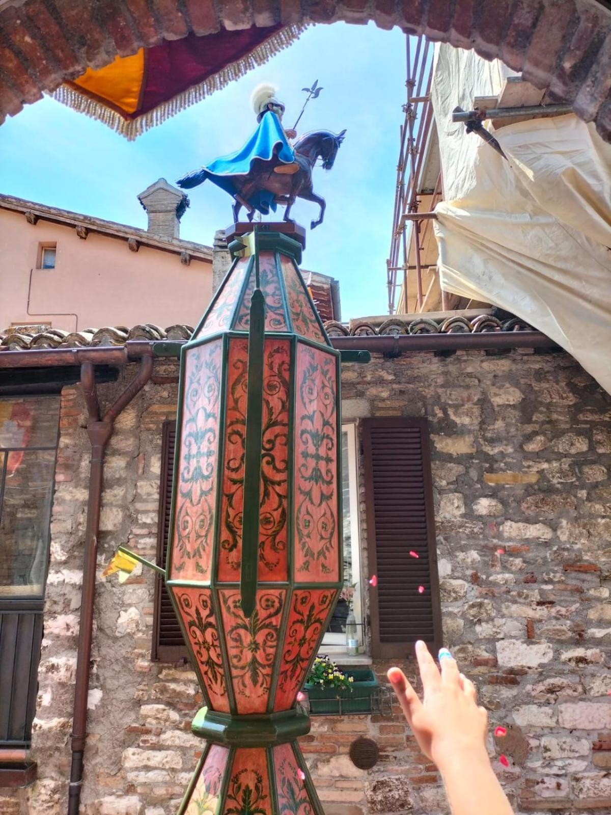 Casa La Rosa Daire Gubbio Dış mekan fotoğraf